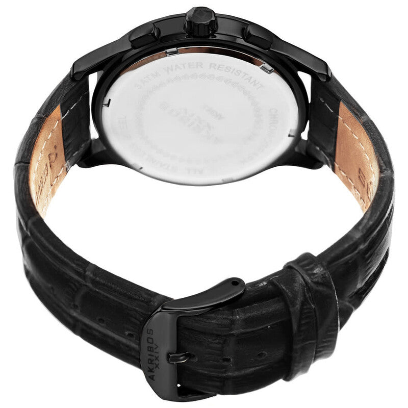 Enterprise Chronograph Quartz Black Dial Men's Watch