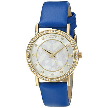 Geo-Pattern Mother of Pearl Dial Ladies Watch