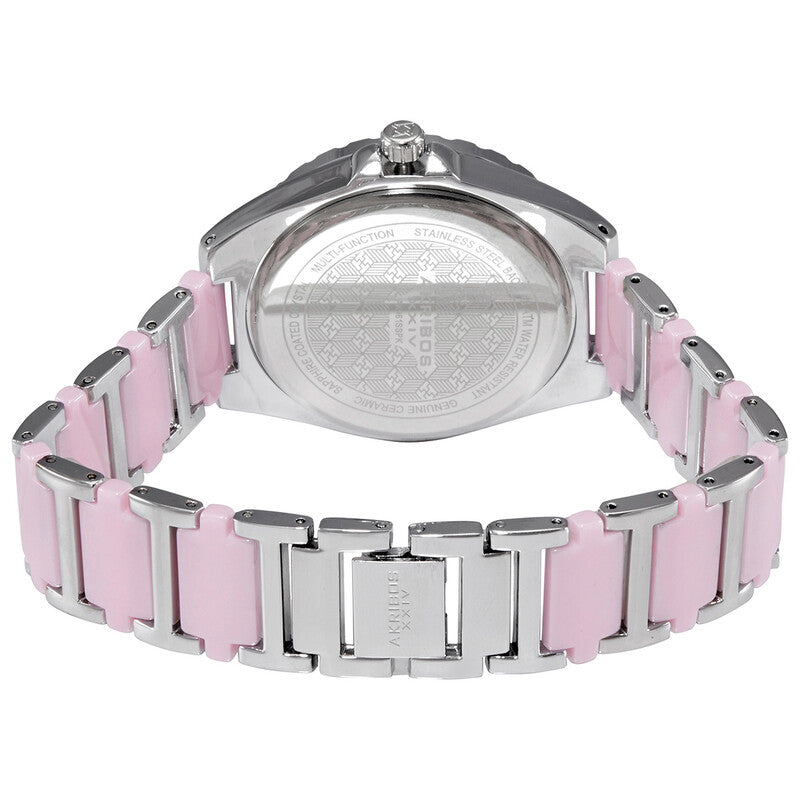 Multifunction Silver Dial Ladies Watch