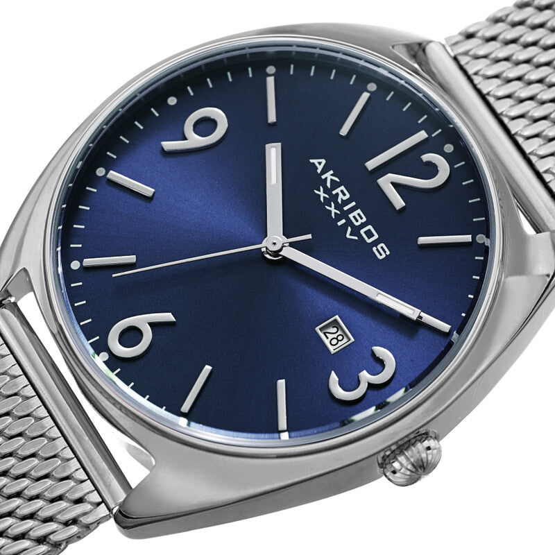 Quartz Blue Dial Men's Watch