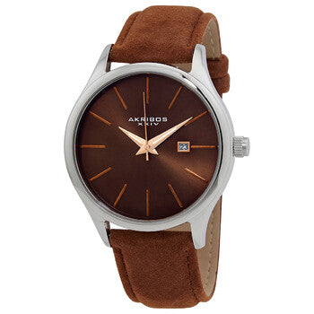 Quartz Brown Dial Men's Watch