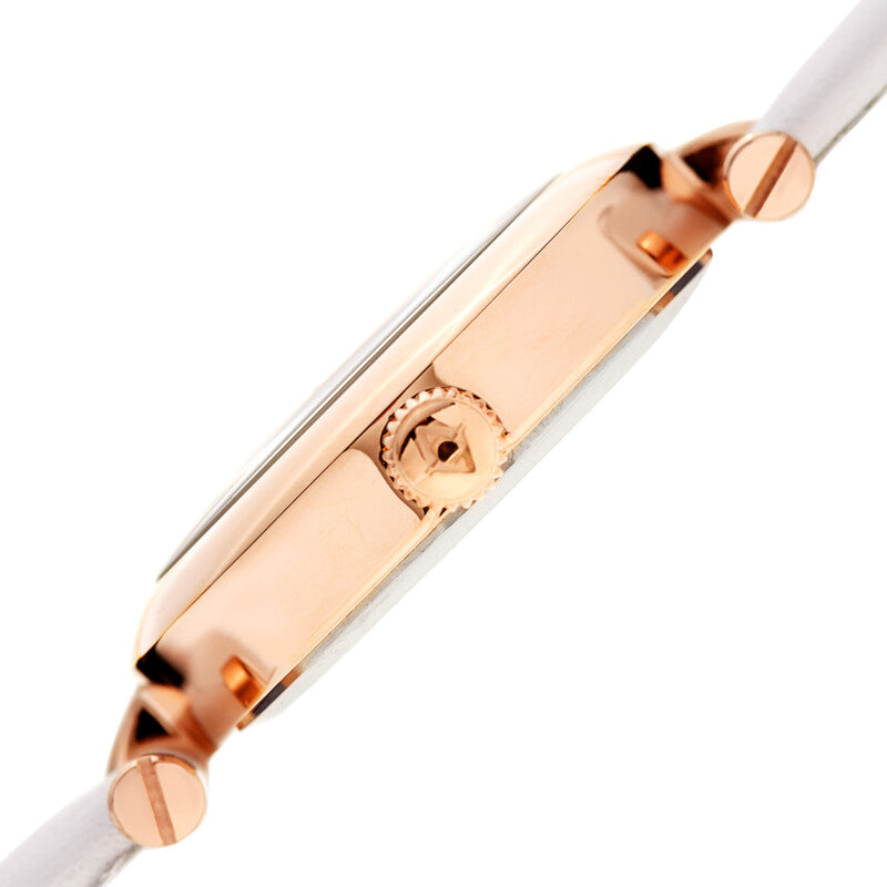 Quartz Diamond White Dial Ladies Watch