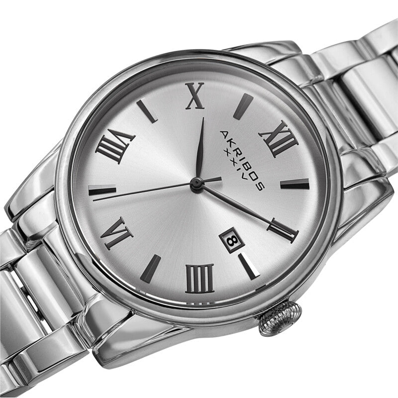 Quartz Silver Dial Men's Watch