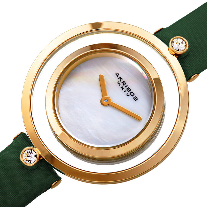 Quartz White Dial Ladies Watch