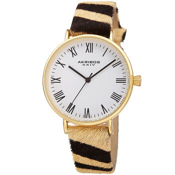 Quartz White Dial Ladies Watch
