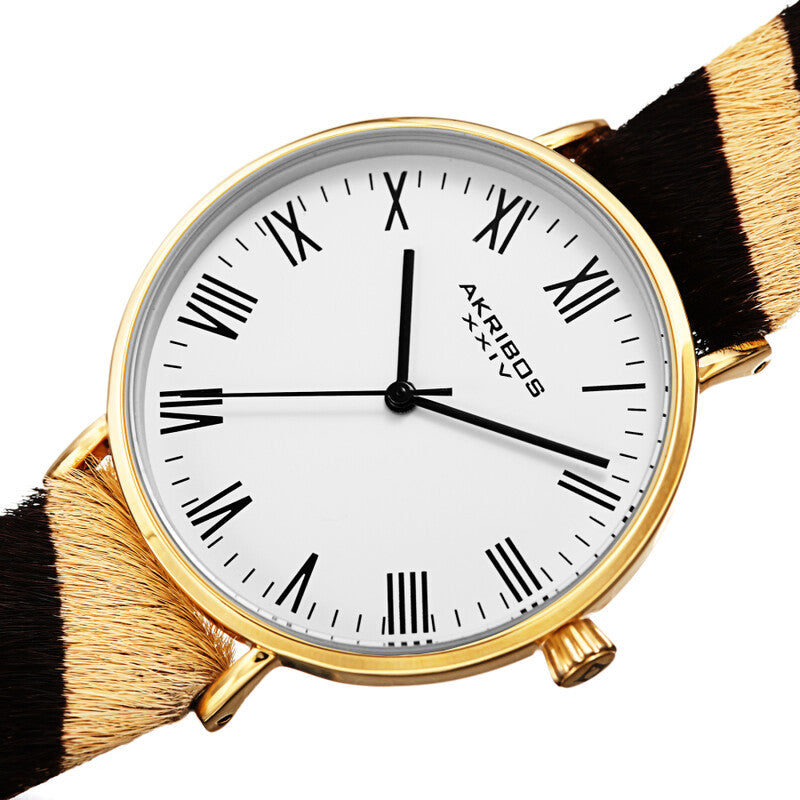 Quartz White Dial Ladies Watch