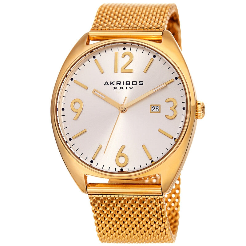 Quartz Silver Dial Men's Watch