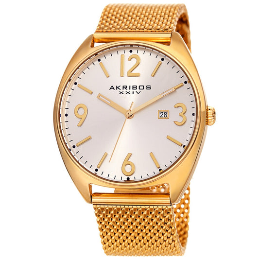 Quartz Silver Dial Men's Watch