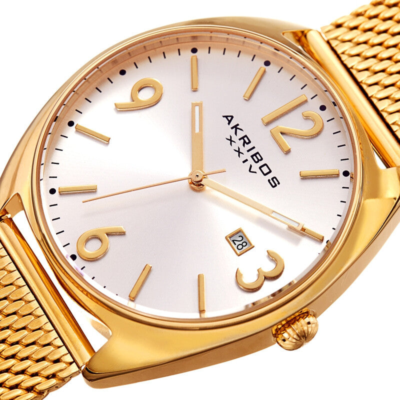 Quartz Silver Dial Men's Watch