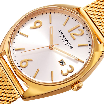 Quartz Silver Dial Men's Watch