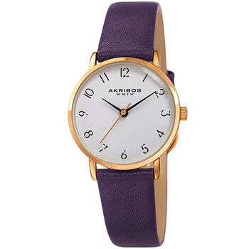 Quartz White Dial Ladies Watch