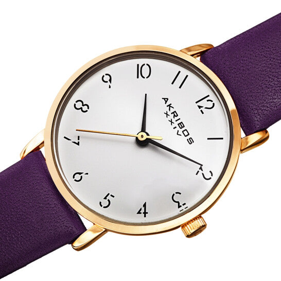 Quartz White Dial Ladies Watch