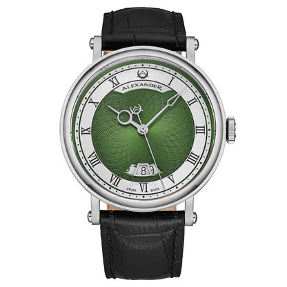 Alexander, 2 Automatic Green Dial Men's Watch