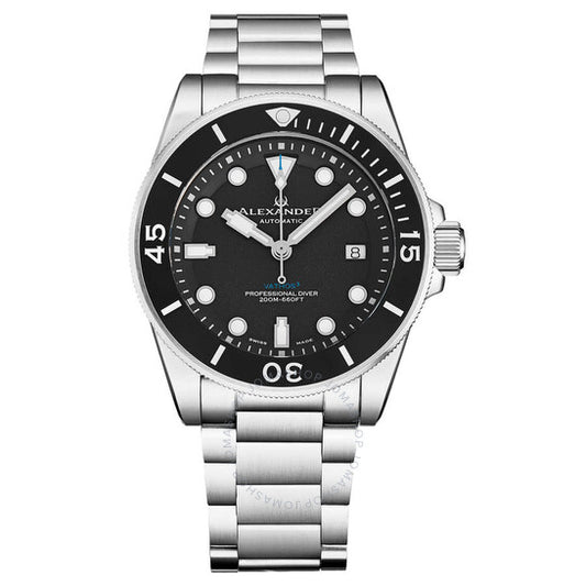 Alexander, 2 Automatic Black Dial Men's Watch