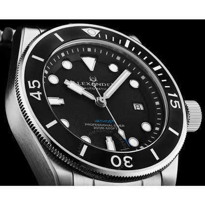 Alexander, 2 Automatic Black Dial Men's Watch