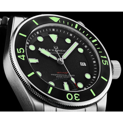 Alexander, 2 Automatic Black Dial Men's Watch