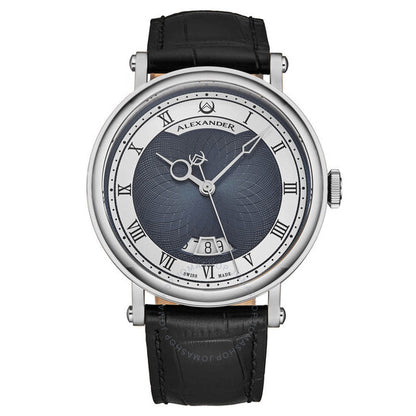 Alexander, 2 Automatic Blue Dial Men's Watch