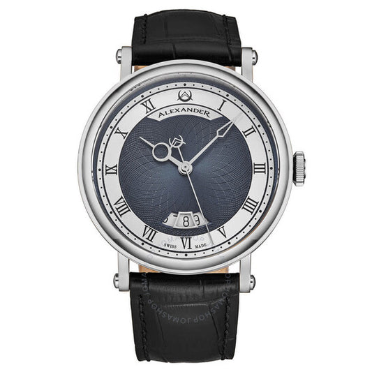 Alexander, 2 Automatic Blue Dial Men's Watch