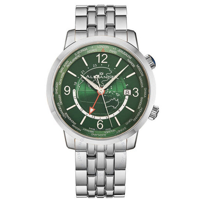 Alexander, 2 Quartz Green Dial Men's Watch