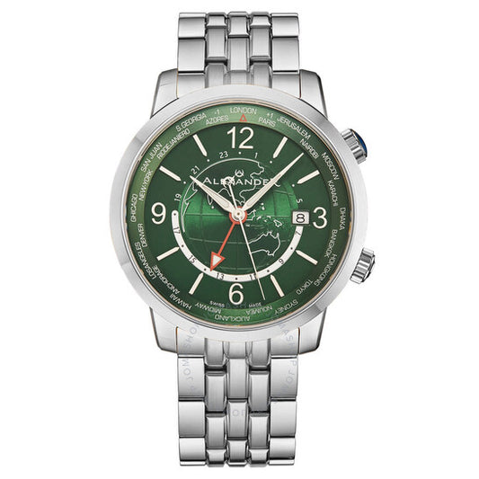Alexander, 2 Quartz Green Dial Men's Watch