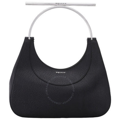 Alexander Mcqueen, Black/Silver Ladies T-bar Bag