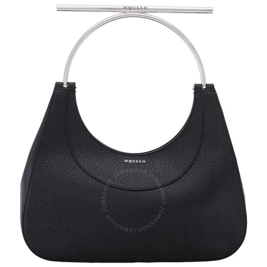 Alexander Mcqueen, Black/Silver Ladies T-bar Bag