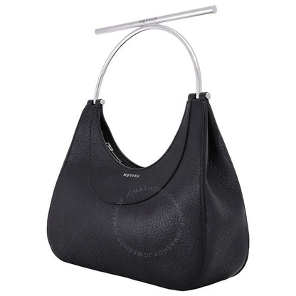 Alexander Mcqueen, Black/Silver Ladies T-bar Bag