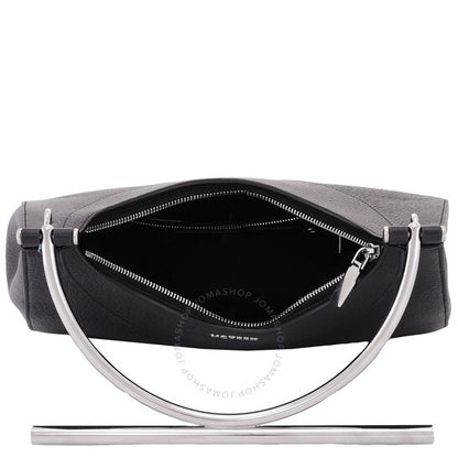 Alexander Mcqueen, Black/Silver Ladies T-bar Bag