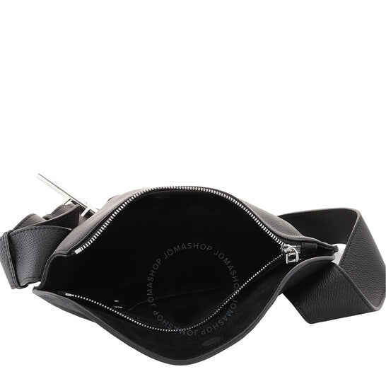 Alexander Mcqueen, Black/Silver Ladies T-bar Sling Bag