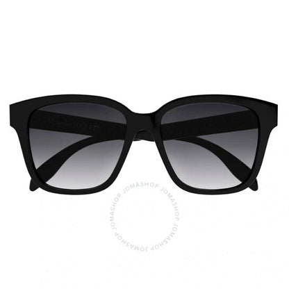 Alexander Mcqueen, Grey Gradient Square Ladies Sunglasses