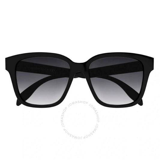 Alexander Mcqueen, Grey Gradient Square Ladies Sunglasses