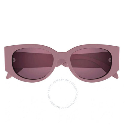 Alexander Mcqueen, Pink Gradient Oval Ladies Sunglasses