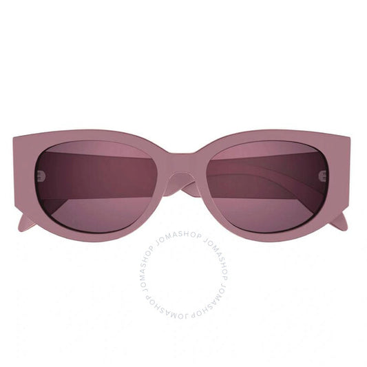 Alexander Mcqueen, Pink Gradient Oval Ladies Sunglasses