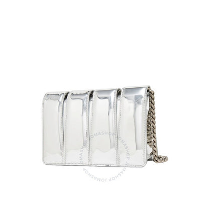 Alexander Mcqueen, Slash Chain Strap Silver Bag