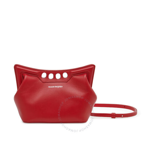 Alexander Mcqueen, The Peak Mini Shoulder Bag in Welsh Red