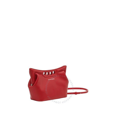 Alexander Mcqueen, The Peak Mini Shoulder Bag in Welsh Red