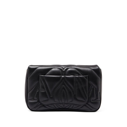 The Seal Lambskin Bag In Black
