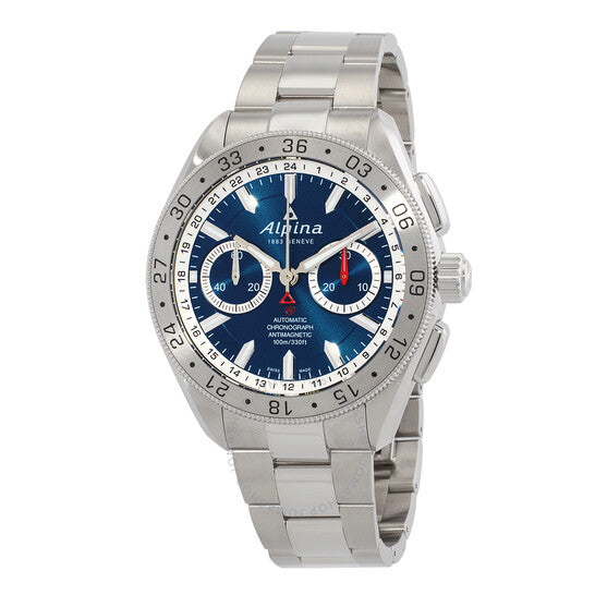 Alpina, Alpiner 4 Chronograph Automatic Blue Dial Men's Watch