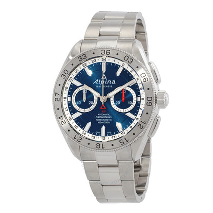 Alpina, Alpiner 4 Chronograph Automatic Blue Dial Men's Watch