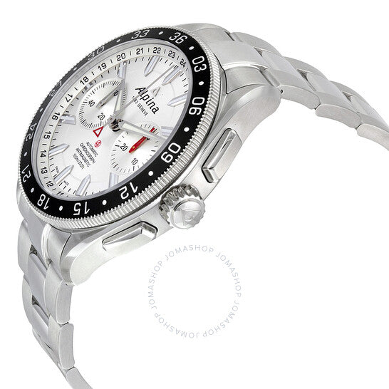 Alpina, Alpiner 4 Chronograph Silver Sunray Dial Men's Watch
