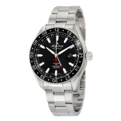 Alpina, Alpiner 4 GMT Automatic Black Dial Men's Watch