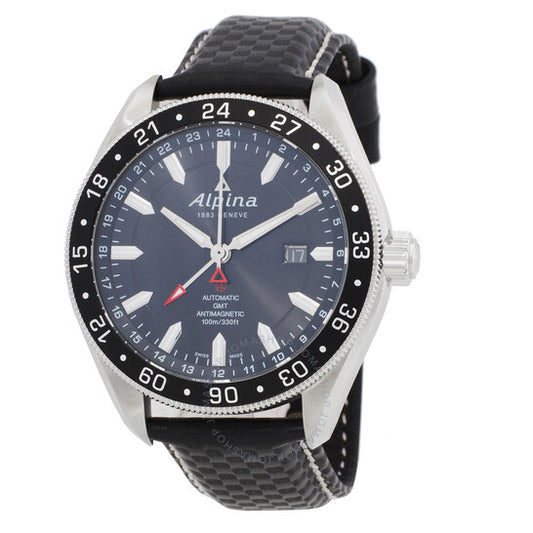 Alpina, Alpiner 4 GMT Automatic Black Dial Men's Watch