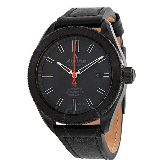 Alpina, Alpiner 4 Shadow Line Automatic Matte Black Dial Men's Watch
