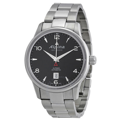 Alpina, Alpiner Automatic Black Dial Stainless Steel Men's Watch