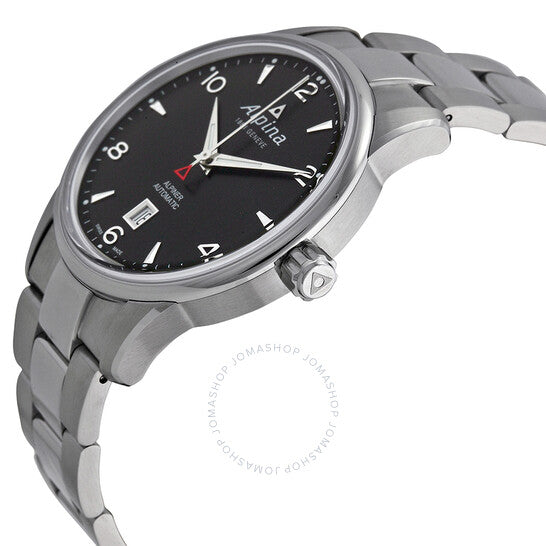 Alpina, Alpiner Automatic Black Dial Stainless Steel Men's Watch