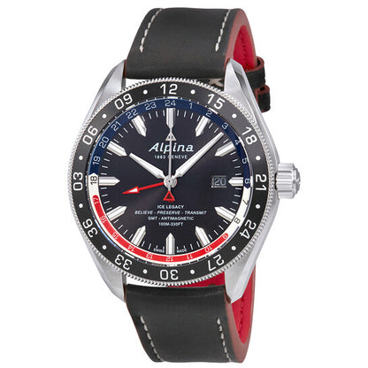 Alpina, Alpiner Black Dial Automatic Men's GMT Watch