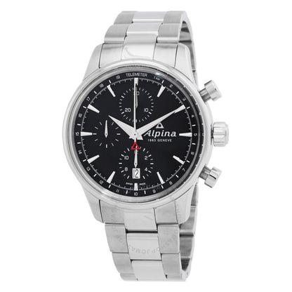 Alpina, Alpiner Chronograph Automatic Black Dial Steel Men's Watch