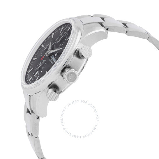 Alpina, Alpiner Chronograph Automatic Black Dial Steel Men's Watch