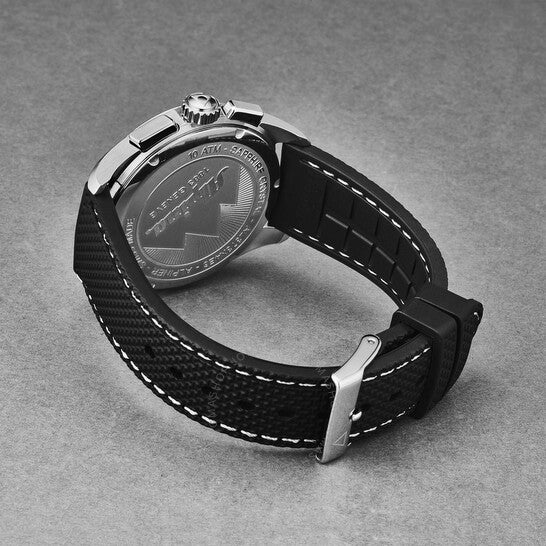Alpina, Alpiner Chronograph Quartz Black Dial Men's Watch