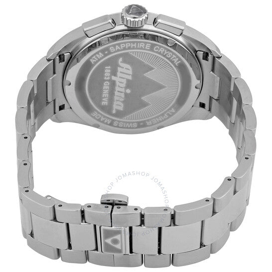 Alpina, Alpiner Chronograph Quartz Black Dial Men's Watch